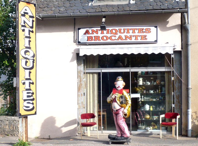 La vitrine du magasin