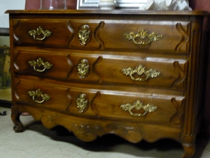 Commode Louis XV noyer