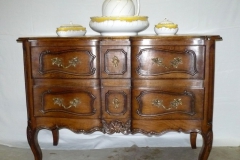 Commode style Louis XV chêne